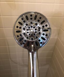 AquaDance 3316 High Pressure 6-Setting 4" Chrome Face Hand Held Head with Hose for The Ultimate Shower Experience Officially Independently Tested to Meet Strict US Quality & Performance Standards 58 71BPeoK0AL