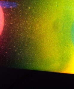 Lava Lite 2142 Colormax, White Wax, Clear Liquid, Tri-Colored Globe and Paintball Decal Base Abstract 23 71BR163ty3L