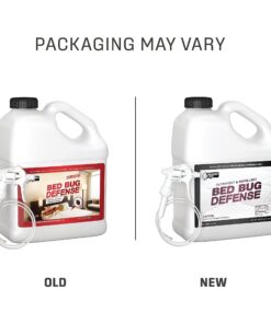 Exterminators Choice Bed Bug Defense Spray - Gallon Size - Effective Bed Bug Repellent for Bedding - Carpet - Furniture - Backpacks - Powerful Bed Bug Killer - Natural Bedbugs Killers Treatment 15 71BRBVthblL