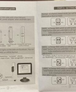 MAIWO Dual Bay External Hard Drive RAID Enclosure for 2.5 inch SATA I/II/III HDD SSD, RAID 0/1/LARGE/PM, USB 3.0 6Gbps Bandwidth Support UASP 12TB Capacity 69 71BRN5rrrzL