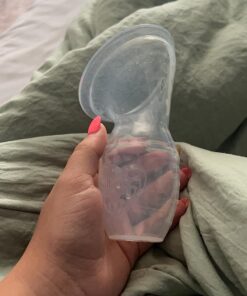 Haakaa Silicone Breastfeeding Manual Breast Pump Milk Pump 100% Food Grade Silicone BPA PVC and Phthalate Free 38 71BRN6nBh L