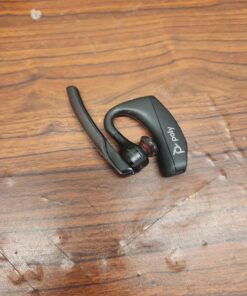 Poly Voyager 5200 Wireless Headset (Plantronics) - Single-Ear Bluetooth Headset w/Noise-Canceling Mic - Ergonomic Design - Voice Controls - Lightweight - Connect to Mobile/Tablet via Bluetooth 35 71BSPEjcvEL