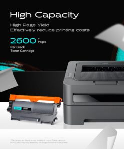 iNKPAD TN450 (4 Black) High Yield Compatible Toner Cartridge Replacement for Brother TN420 TN-450 Work with HL-2280DW HL-2270DW HL-2230 MFC-7360N MFC-7860DW DCP-7065DN Intellifax 2840 2940 (4 Pack) BTN450-4B 9 71BSeVkLnjL