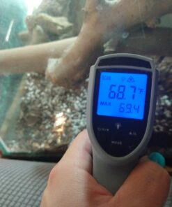 Etekcity Digital Thermometers Non-contact-58°F ~1022°F (-50°C ~ 550°C) ith Adjustable Emissivity & Max Measure for Meat Refrigerator Pool Oven, Blue 60 71BSiqUmbL