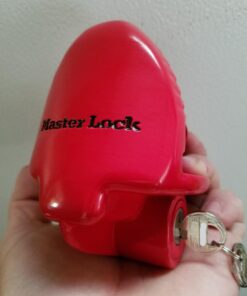 Master Lock - Universal Size Fits 1-7/8", 2", and 2-5/16" Couplers - Trailer Locks #389DAT 1 Pack 24 71BT9ifmZhL