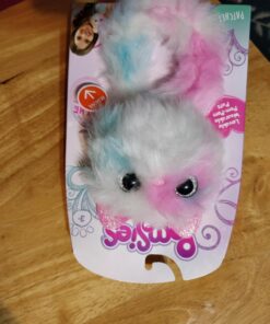 Pomsies Patches Plush Interactive Toys, White/Pink/Mint, Model:01883 21 71BTceEjW1L