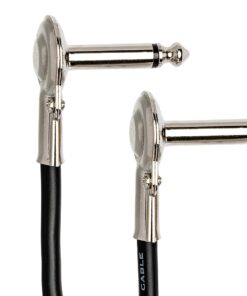 Hosa IRG-101 Low-Profile Right Angle Guitar Patch Cable, 1 Feet Black Black 12 Inch 7 71BTwyG9ldL