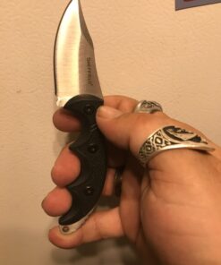 Sheffield 12152 Bolo 2.15 Inch Drop Point Fixed Blade Knife, Lightweight Neck Knife, Fixed Blade Knife Tactical, Fixed Blade Knife EDC 26 71BU88aRw0L