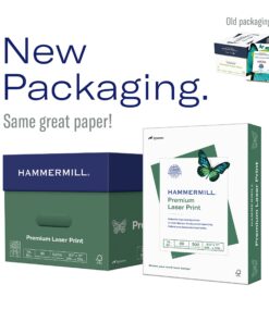 Hammermill Premium Laser Print 24lb Copy Paper, 8.5x11, 32 Case Pallet, 160,000 Sheets, Made in USA, 98 Bright, Acid Free, Laser Printer Paper, 104604P Pallet | 160k Sheets Letter (8.5x11) 14 71BUOio JjL
