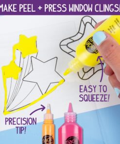 Made By Me Create Your Own Window Art, Paint Your Own DIY Suncatchers, Fun Staycation Activity or Birthday Party Idea, Arts and Craft Kits for Kids Ages 6, 7, 8, 9 31 71BVGn7DaJL