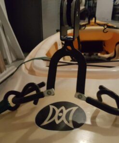 Kayak Storage Hoist - Overhead Pulley System with 125lb Capacity for Canoes, Bikes, Ladders, and More - For up to 12-Foot Ceilings by Rad Sportz 1 Traditional 38 71BVRgHHHNL 1