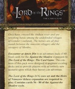 The Lord of the Rings The Card Game Encounter at Amon Din ADVENTURE PACK - Cooperative Adventure Game, Strategy Game, Ages 14+, 1-4 Players, 30-120 Min Playtime, Made by Fantasy Flight Games 3 71BW6jVgdbL