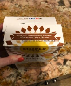Simple Mills Almond Flour Crunchy Cookies, Chocolate Chip - Gluten Free, Vegan, Healthy Snacks, Made with Organic Coconut Oil, 5.5 oz (Pack of 3) 5.5 Ounce (Pack of 3) 25 71BXE5AL07L