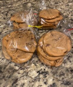 Brandon-super 100 Pcs 8 in x 6 in Clear Flat Cello Cellophane Treat Bags Good for Bakery,Popcorn,Cookies, Candies,Dessert, Birthday 1.4mil.Give Metallic Twist Ties! 6x8 Inch (Pack of 100) 31 71BXJQLQKWL