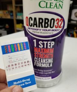 Herbal Clean QCarbo32 Same-Day Premium Detox Drink, Grape Flavor, 32 Fl Oz 32 Fl Oz (Pack of 1) 37 71BXVrqRbIL