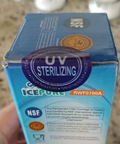ICEPURE DA29-00020B Samsung Refrigerator Water Filter Replacement for DA29-00020A/B, HAF-CIN/EXP, RF28HFEDBSR, RF263BEAESR, RF263TEAESG, RF28HDEDBSR, HAF-CIN, RF4287HARS,RF4267HARS ,DA97-08006A 3PACK 50 71BXiJ ASBL