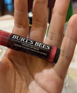 Burt's Bees Lip Tint Balm Stocking Stuffers Gifts, Long Lasting 2 in 1 Duo Tinted Balm Formula, Color Infused with Hydrating Shea Butter for a Natural Looking Buildable Finish, Red Dahlia (2-Pack) Red Dhalia 2 Count (Pack of 1) 37 71BXmxkzEmL