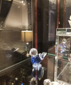 Waltz&F Crystal Bluebird of Happiness Collectible Figurines Glass Animal Figurine for Table Home Decoration Blue 19 71BYiv5C6gL