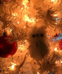 Kurt Adler C2289 5.1" Silver Hanging Owl Christmas Ornament 2 Assorted 42 71BZ0fwWvlL