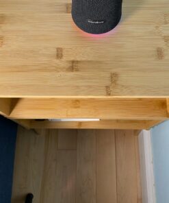 LASUAVY Bamboo Nightstands Set of 2 – Stackable Side Tables with Open Storage Compartment – Rustic Wood Bedside Tables for Bedroom, Living Room, Nursery – Modern and Versatile,Natural 1 47 71BZ8kmxz8L