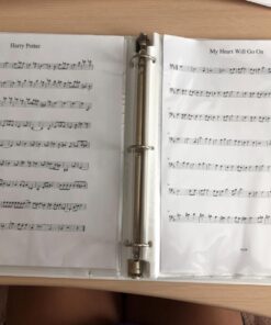 Amazon Basics 3-Ring Binder, 1-Inch - White, 4-Pack 1" 31 71BaYy6hQL