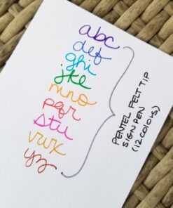 Pentel Felt Tip Sign Pen, Set of 12 Assorted Colors (S520-12) 12 pack 25 71BabHr0x4L