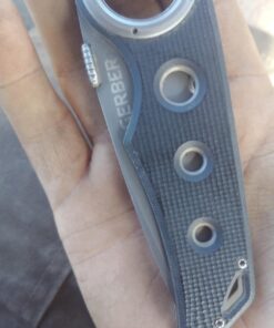 Gerber Gear Remix Folding Knife - 3" Partially Serrated Edge Pocket Knife - EDC Gear and Equipment - Black Serrated Edge-Black 41 71Bb6jhvZ0L