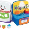 Fisher-Price Laugh & Learn Toddler Playset, Learning Kitchen with Music Lights & Bilingual Content for Baby to Toddler Pretend Play SIOC/FFP Frustration-Free Packaging 24 71BbSPqZY3L