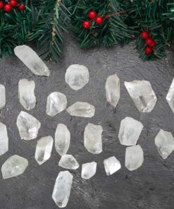 JIC Gem 1 Lb Natural Clear Quartz Crystals Points Bulk Stones and Crystals High Energy Raw White Quartz Crystals Healing Rough Stones Natural Quartz Cluster with Box 1LB 51 71BbhUAjI8L