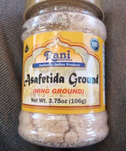 Rani Asafetida (Hing) Ground 3.75oz (106g) PET Jar ~ All Natural | Salt Free | Vegan | Non-GMO | Asafoetida Indian Spice | Best for Onion Garlic Substitute Asafetida Ground 3.75 Ounce (Pack of 1) 32 71BbkCrejL