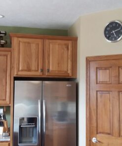 Bjerg Instruments Modern 12" Stainless Silent Wall Clock with Non Ticking Quiet and Accurate Movement 35 71BblcR9aKL