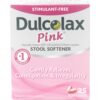 Dulcolax Pink Stool Softener Softgels 25 ea (Pack of 2)