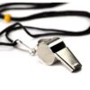Crown Sporting Goods SCOA-001 Stainless Steel Whistle with Lanyard – Great for Coaches, Referees, and Officials by 13 71BdhDYwK6L