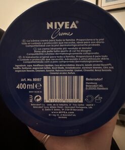 NIVEA Creme Body, Face and Hand Moisturizing Cream, 13.5 Oz Tin 13.5 Ounce (Pack of 1) 53 71BeYymyC8L