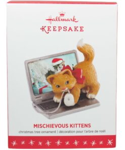 Hallmark Keepsake 2016 Mischievous Kittens Computer Mouse Ornament 9 71BelZ4nK2L