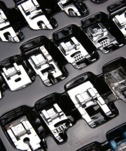 Professional Domestic 52 PCS Sewing Machine Sewing Foot Presser Foot Presser Feet Set for Brother, Singer, Babylock, Janome, Elna, Toyota, New Home, Simplicity and Kenmore Low Shank Sewing Machines 9 71BfJhS75L