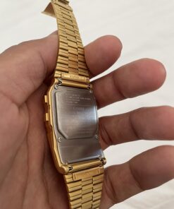Casio #DBC611G-1D Men's Gold Tone 25 Memory Calculator Databank Watch 22 71BgVFNIfkL