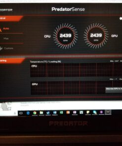 Acer Predator Helios 300 Gaming Laptop, 15.6" Full HD IPS, Intel i7 CPU, 16GB DDR4 RAM, 256GB SSD, GeForce GTX 1060-6GB, VR Ready, Red Backlit KB, Metal Chassis, Windows 10 64-bit, G3-571-77QK 52 71BhD2Gmt L