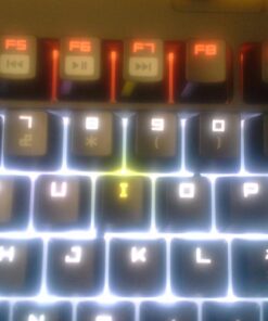 Razer BlackWidow Chroma: Clicky RGB Mechanical Gaming Keyboard - 5 Macro Keys Green Mechanical Switches (Tactile and Clicky) 35 71BhEeOK0gL