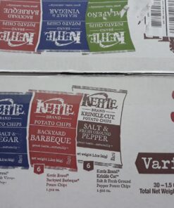 Kettle Brand Potato Chips, Variety Pack, 30 Ct Snack Bags, 1.5 Oz Each Variety Pack 1 1.5 Ounce (Pack of 30) 54 71BhmCtyXL