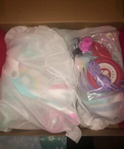 SULIFEEL Rainbow Unicorn 4 Size Adjustable Light up Roller Skates for Girls Boys for Kids A Rainbow Medium - Big Kid 41 71Bi4pb6dZL