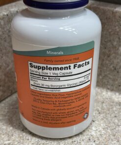 NOW Supplements, Boron 3 mg (Bororganic Glycine), Structural Support*, 250 Veg Capsules 250 Count (Pack of 1) 20 71BiQNECXrL