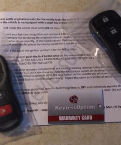 KeylessOption Keyless Entry Remote Control Car Key Fob for Nissan Infiniti KBRASTU15 (Pack of 2) Black 27 71BiVAkD1TL