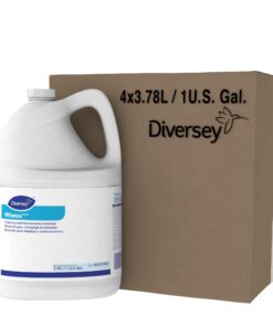 Diversey 94512767 Wiwax Cleaning & Maintenance Emulsion Liquid, Commercial Strength Sealer for Rubber, Concrete & Stone Floors, Concentrate, 1-Gallon (Pack of 4) 1-Gallon (Pack of 4) Pack of 4 9 71Bj3m3rSwL