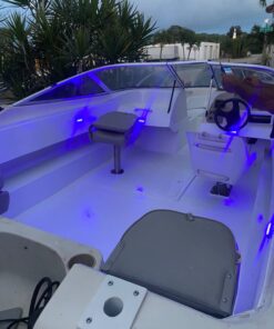 Pyle Marine Receiver & Speaker Kit - In-Dash LCD Digital Stereo Built-in Bluetooth & Microphone w/ AM FM Radio System 5.25’’ Waterproof Speakers (2) MP3/USB/SD Readers & Remote Control - PLMRKT36WT White 29 71BjUty8wqL