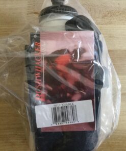 Bushwhacker Shasta Black - Insulated Bike Water Bottle Holder w/ 20 oz. BPA Free Bottle - Two Point Bicycle Frame & Handlebar Attachment w/Belt Loop No Screws Hardware Required Cycling 30 71Bja53vafL