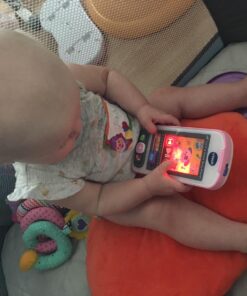 VTech Touch and Swipe Baby Phone, Pink Standard Packaging 17 71BlDnrXP5L