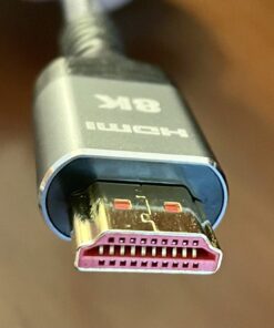 10K 8K HDMI 2.1 Cable 2-Pack 6.6FT, Highwings Certified 48Gbps Ultra High Speed Slim HDMI Cord, Support 4K@120Hz 8K@60Hz, HDCP 2.2&2.3, Dynamic HDR,eARC,DTS:X, Compatible with Roku TV/HDTV/PS5/Blu-ray 6.6 feet Grey 23 71BlSlQHyTL