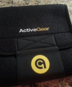 ActiveGear Waist Trimmer Belt Slim Body Sweat Wrap for Stomach and Back Lumbar Support Yellow Large 40 71BlWFHgtAL