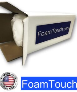FoamTouch Upholstery Foam 2" x 24" x 72" High Density Cushion, white 2Inch x 24Inch x 72Inch 31 71Bm3gmIIuS